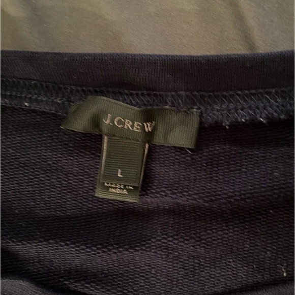 J. Crew Floral embroidered crew neck sweatshirt - Picture 13 of 16